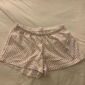 Brandy Melville heart sleep shorts